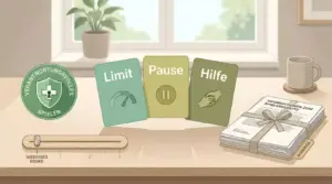 Spielsperre und Limiten
